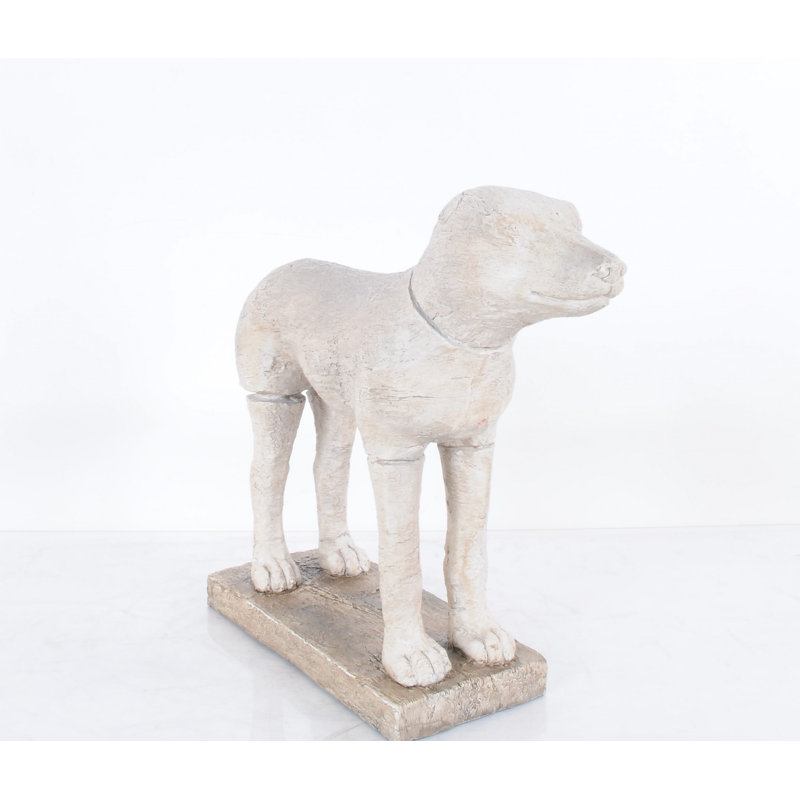 Statue adorable amant de chien Lefancy
