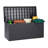 Toomax Z175E097 Portofino Heavy Duty 90 Gal Novel Resin Outdoor Deck Box, Gray