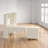 Ozro L-Shape Credenza Desk with Hutch-373897585