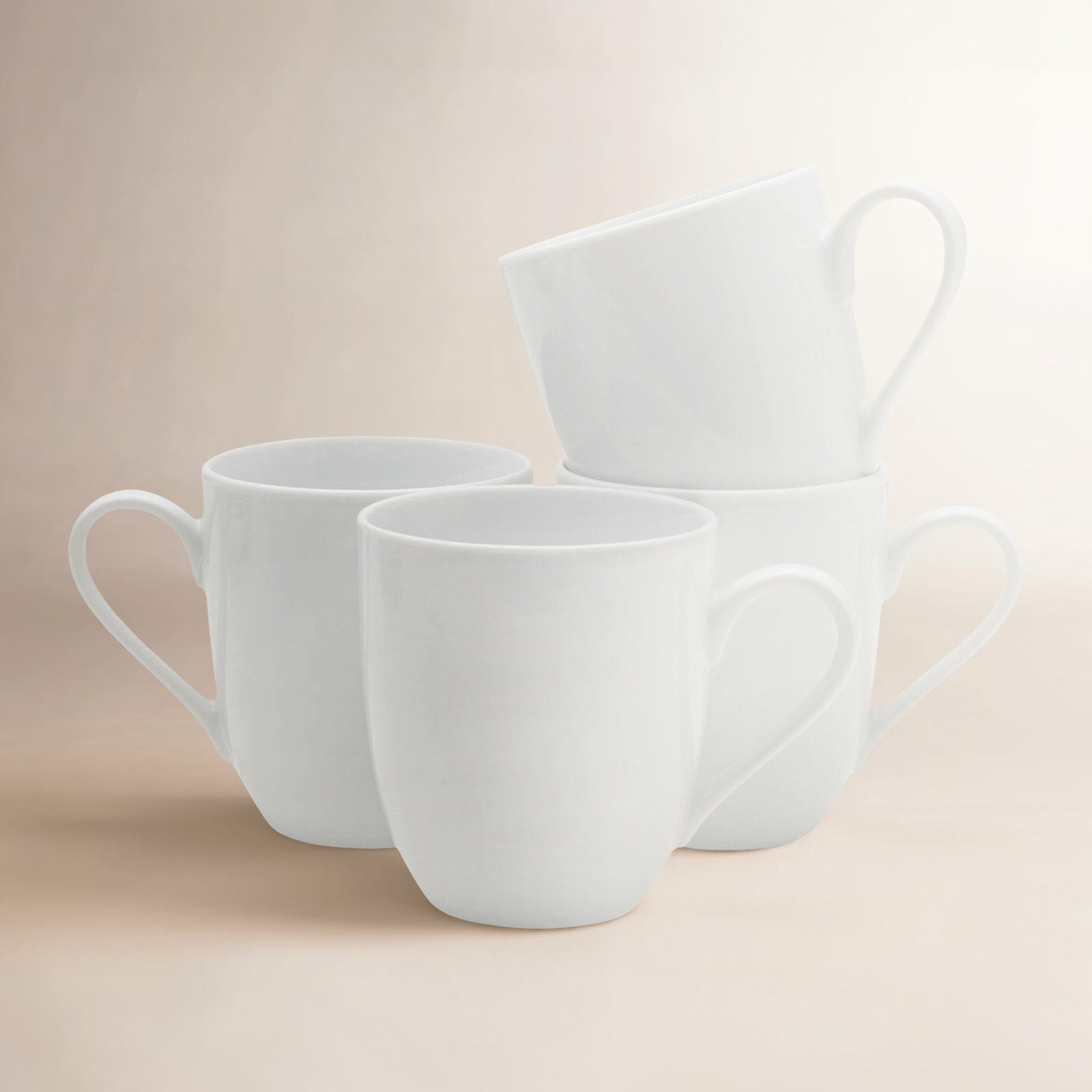 Everyday White Porcelain Mug