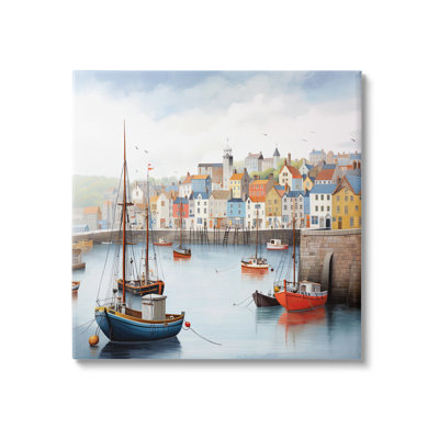 " Breakwater Bay Waterfront Town Marina " by Ray Powers