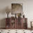 Modern 60" Sideboard Large Buffet Cabinet With 4 Doors