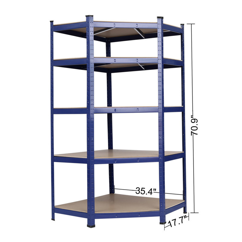 Salvato 90cm W Steel Storage Rack