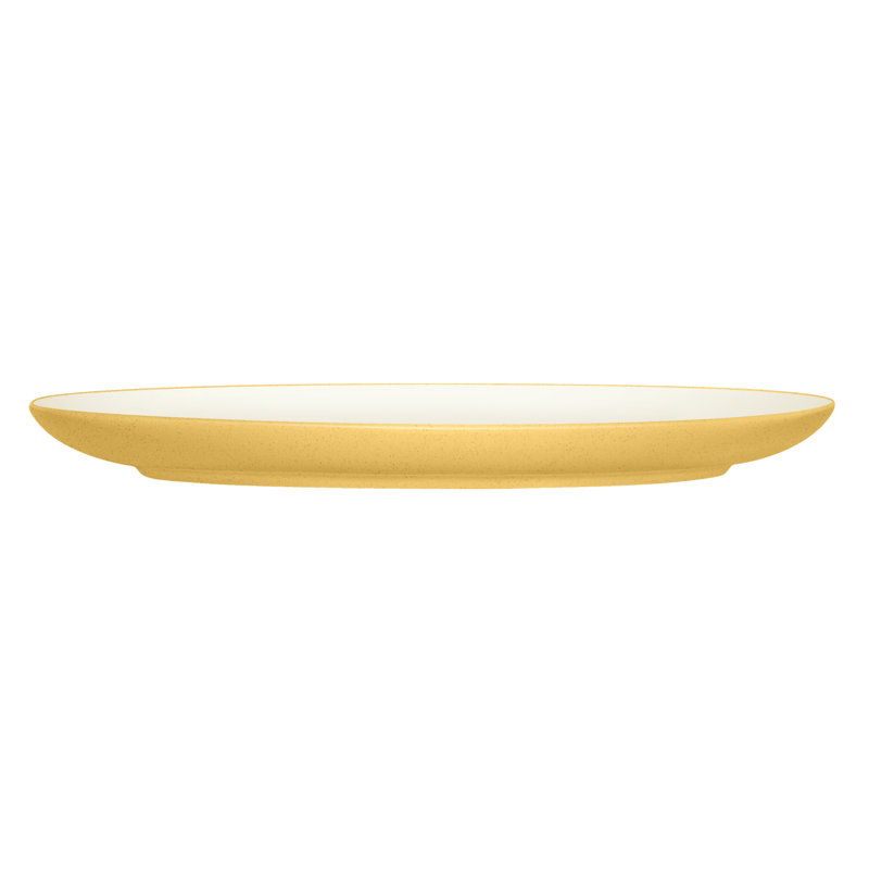 Plateau ovale Noritake Colorwave, Moutarde