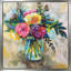 Masons Bouquet - Peinture-971652748-971652749