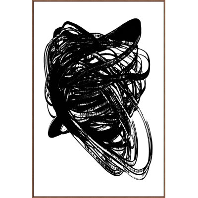 Movement In Black 1 Painting by Christopher Kennedy