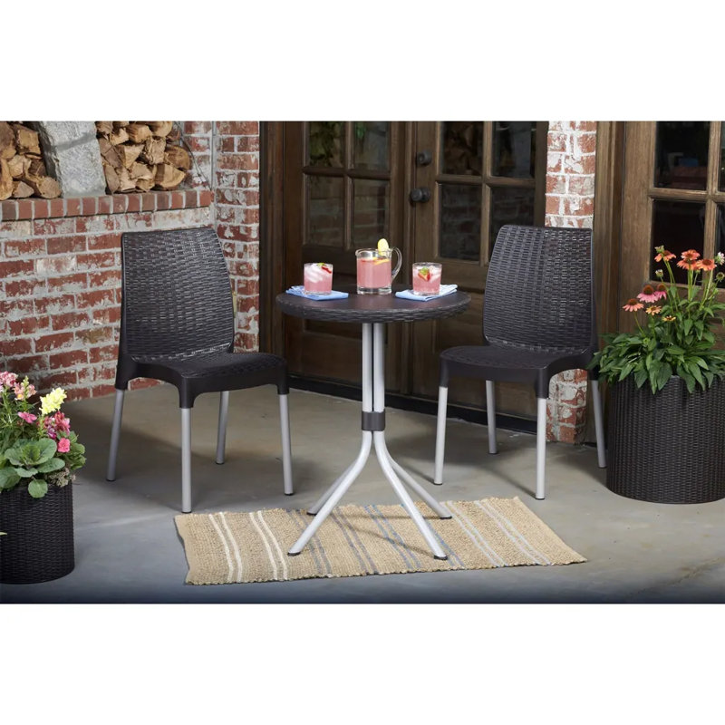 Keter Bistro Set Chelsea Graphite