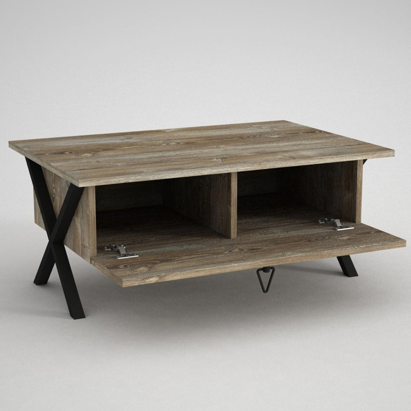 Table basse avec rangement Henning