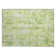 Machine Washable Indoor/Outdoor Xhevrie Lime Rug