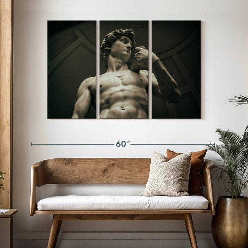 Leisha Michaelangelo, David à Florence I, H 32 po x l 50 po