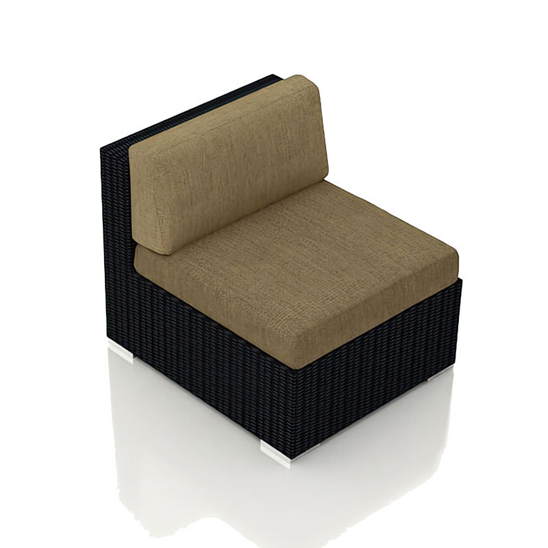 Urbana Outdoor 5 - Piece Conversation Set, Canvas Natural Sunbrella® Canvas, Coffee Bean