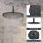 Calder Complete Shower System with Rough in-Valve-98304573