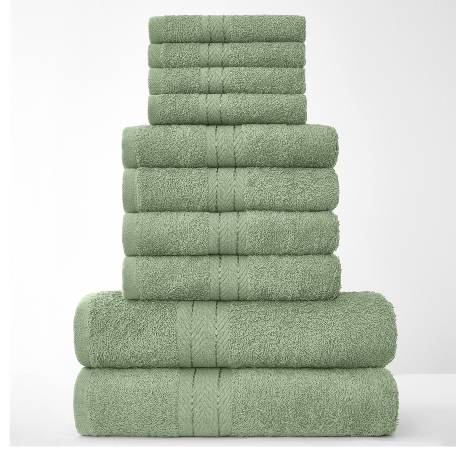 GC GAVENO CAVAILIA Cotton Bath Towels - Set of 10 & Reviews | Wayfair.co.uk