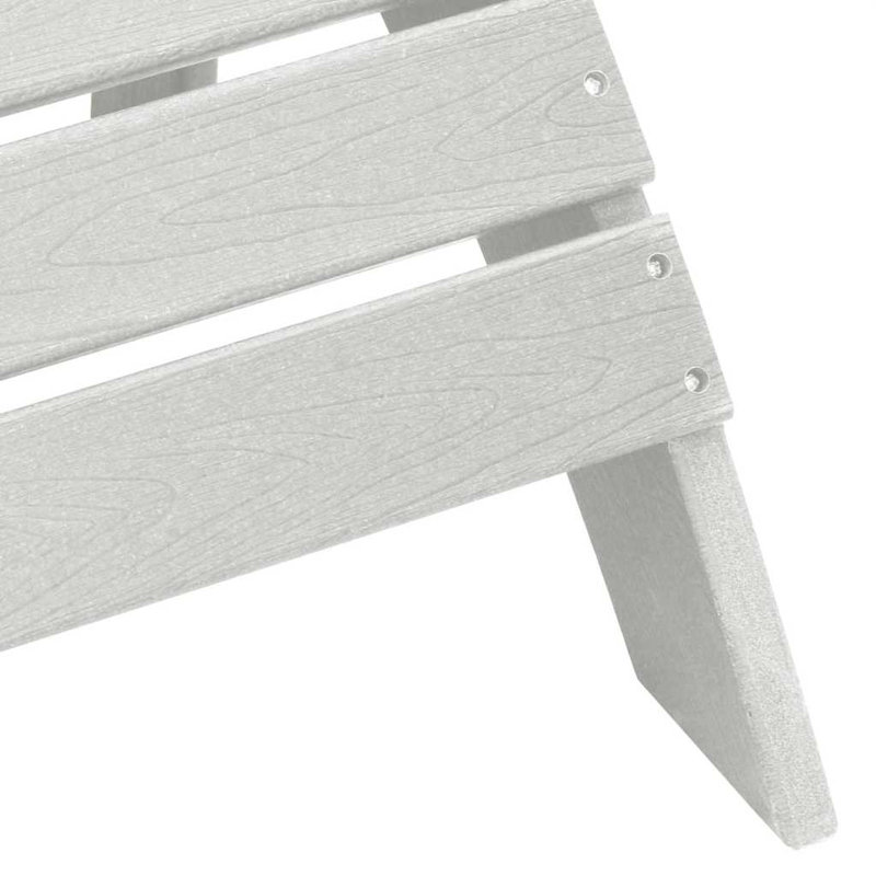 Outdoor Adirondack Chair, White