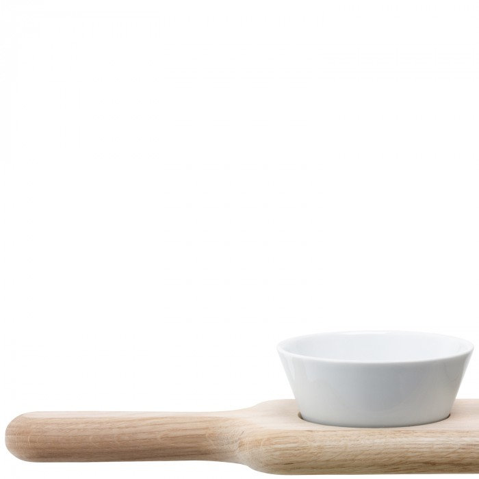 Paddle Porcelain Serving Bowl