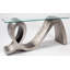 66'' W Glass Console Table-1724689288