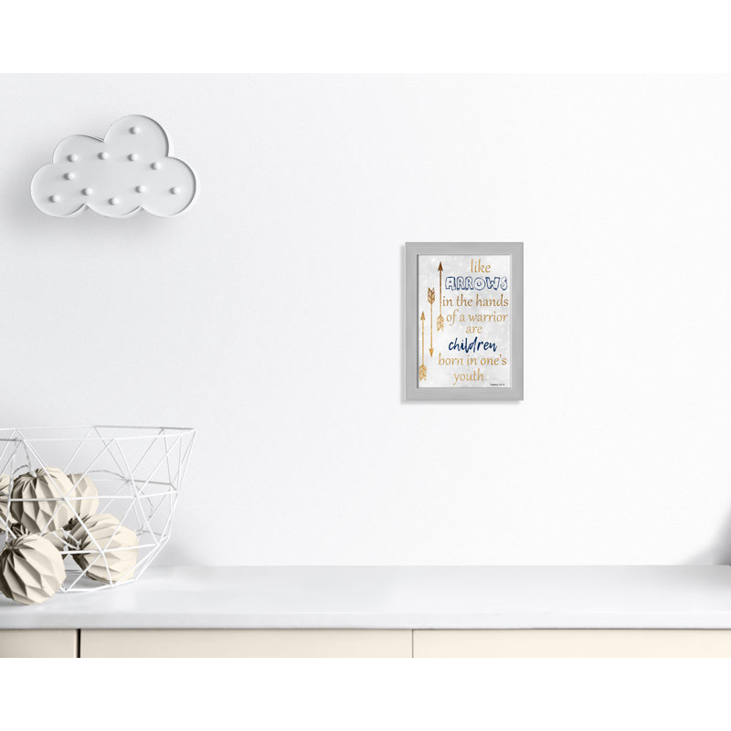 Impression sur papier pour enfants, H 14 po x l 10 po x P 0,6 po, Encadré plat argent