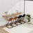 Upholstered Counter Stool With Metal Frame-1264776615-1264776613