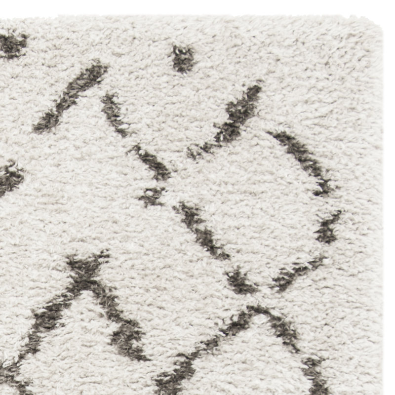 Casperson Shag 900 Performance Geometric Rug, Rectangle 5'3" x 7'6"
