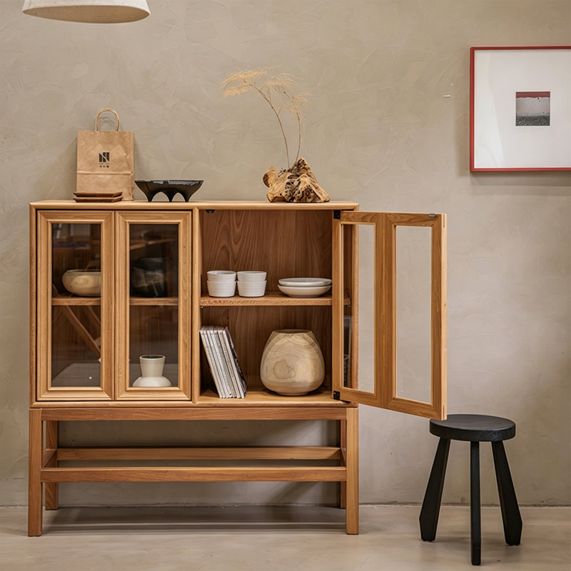 Retro and minimalist style sideboard