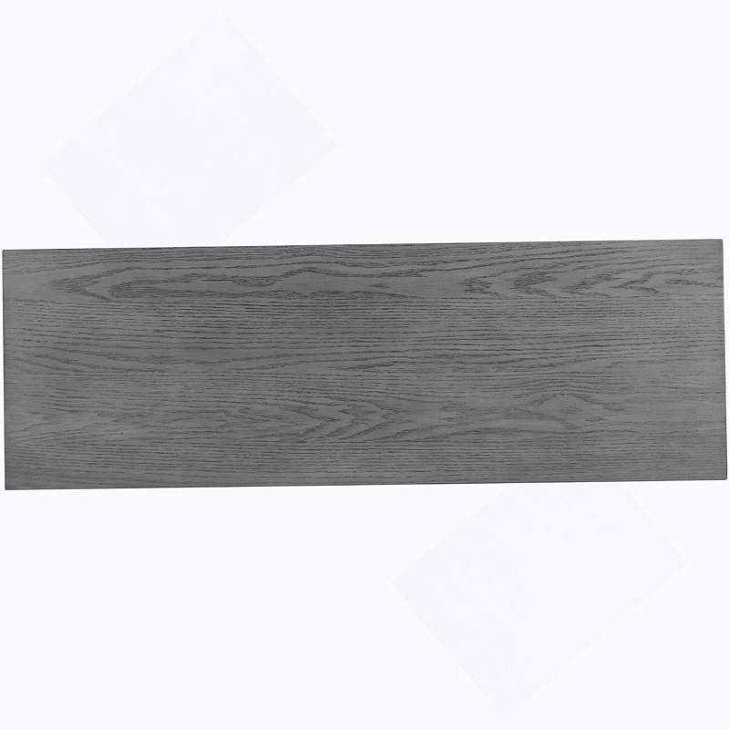 Ensemble de coin-repas en bois de 48 po Farmhouse, Gris