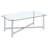 Linda Chrome 3-piece Coffee Table Set
