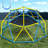 10ft Climbing Dome with Hammock and Swing