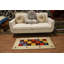 Tapis vibrant de style Gabbeh 2x4 ajoutant une touche ludique à n'importe quelle pièce