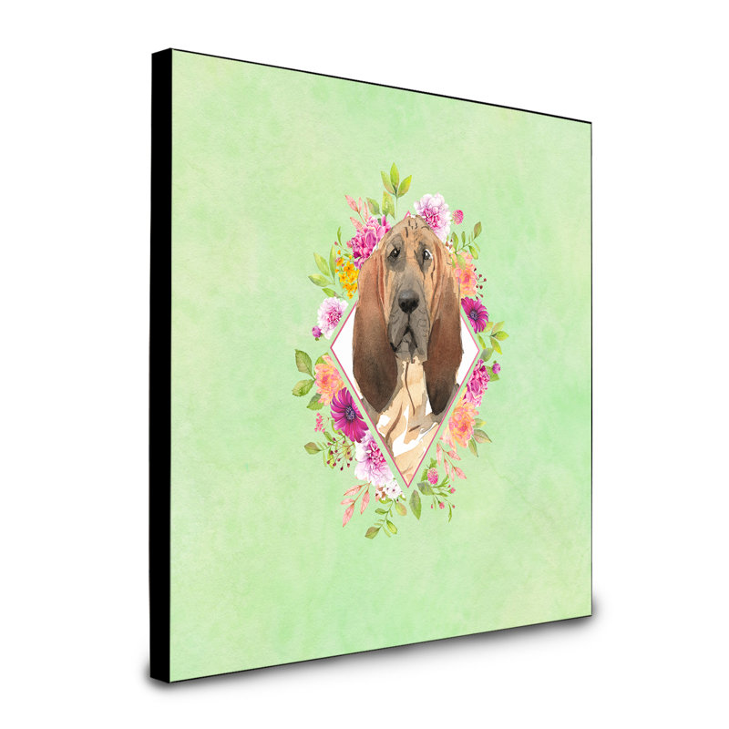 Panneau mural Dollman Flowers, Vert, Limier