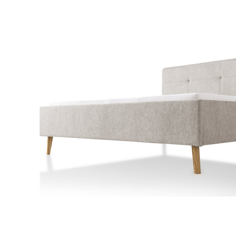 Waddington Upholstered Bed, Taupe, 180 x 200cm