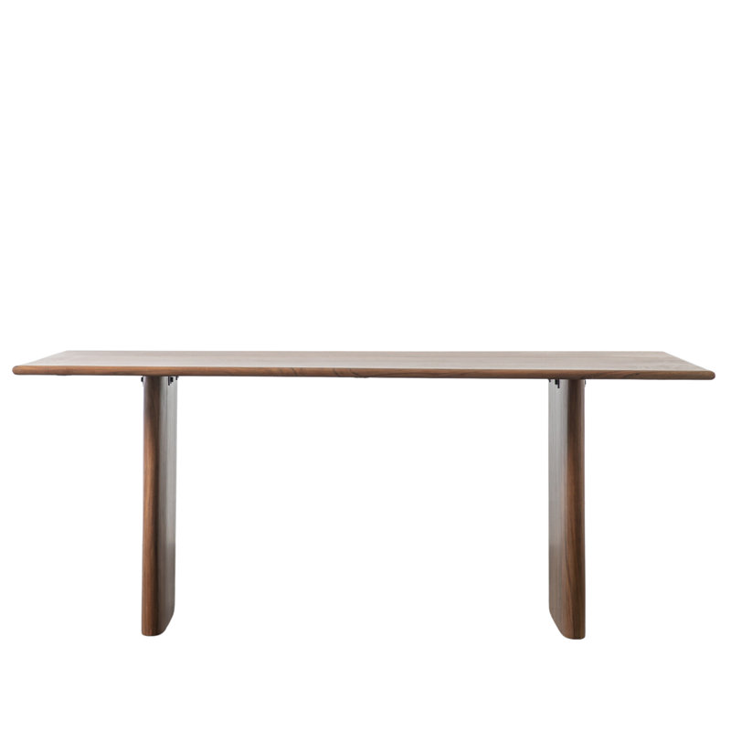 Acacia Solid Wood Dining Table, H76 x L180 x W100cm