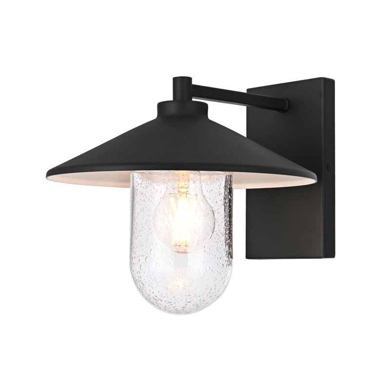 Scott Outdoor Wall Sconce in Black