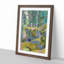 Landscape with Trees by Alexander Bogomazov - Picture Frame Painting-62810833-62810835