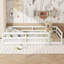 Lit double en bois pour plancher-139029622-139029625