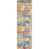 Ivory/Blue/Pink/Yellow/Gray sélectionné
