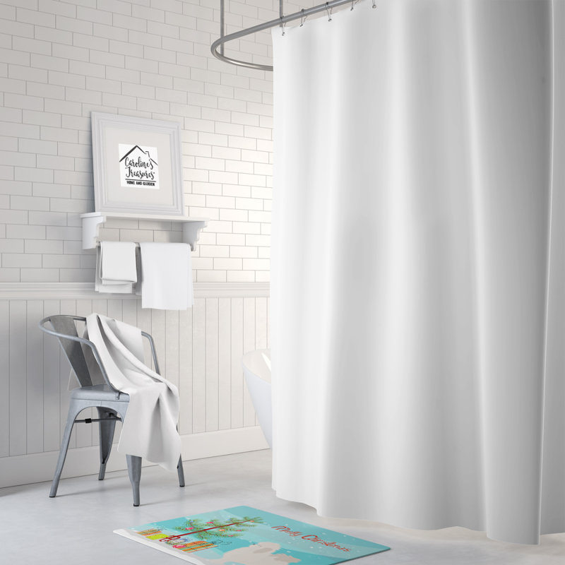 Tapis pour salle de bain chinois, Bichon bolonais