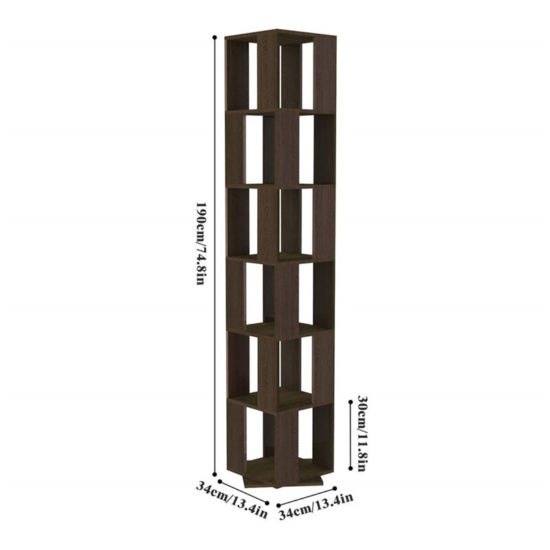 Aydiner 34cm W Manufactured Wood Shelving Unit