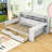 Wooden Daybed with Built-In Study Desk and Storage Drawers-99780037-99780039