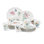 Lenox Lenox Butterfly Meadow 18-Piece Dinnerware Set, Dishwasher Safe, White