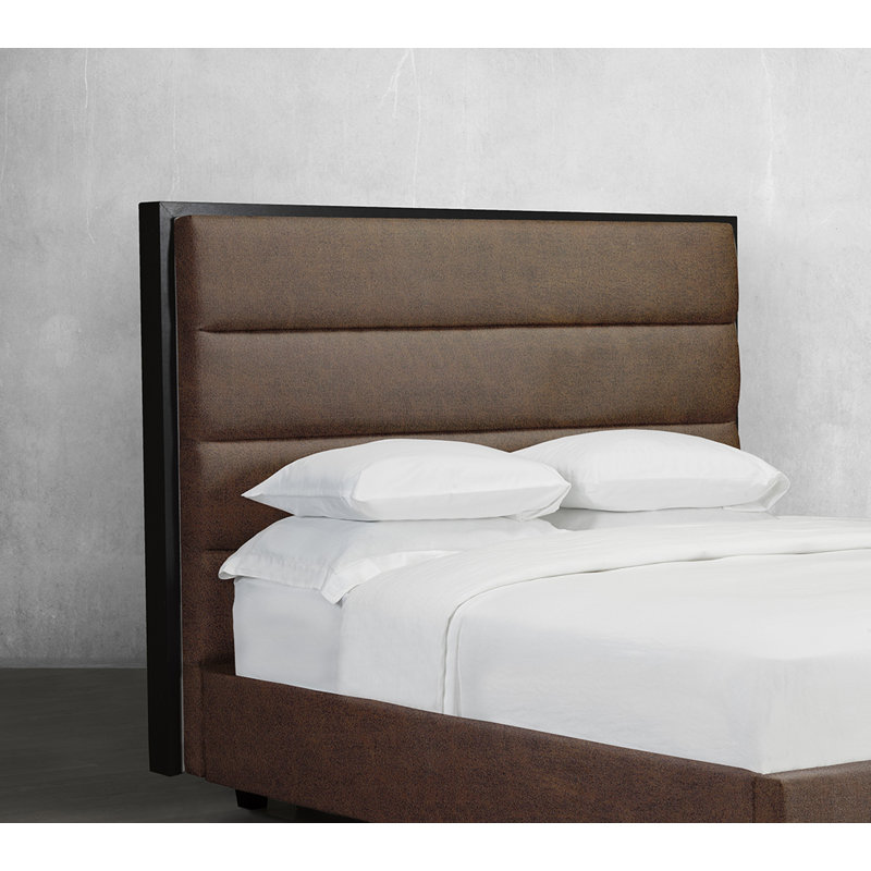 Tête de lit tapissier, Très grand, Caramel