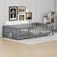 Cadre de lit simple avec porte convertible-2145397984