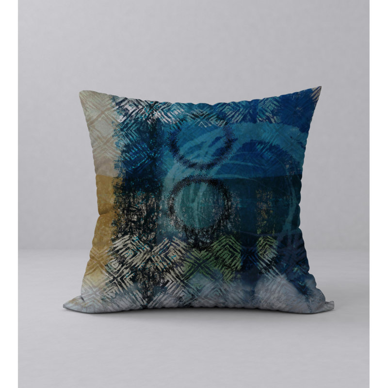 Housse de coussin carrée polyvalente et insert, 18 po x 18 po