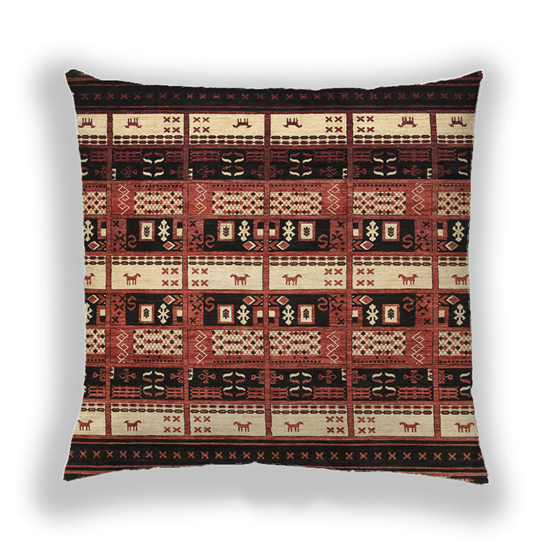 Coussin Abstract 1807, Microsuède