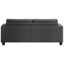 84,2 po. Canapé rembourré 84,2 po, canapé 2 places en tissu de lin-1753612659