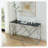 Welton Glass Top Console Table-111301896-111301895-111301892