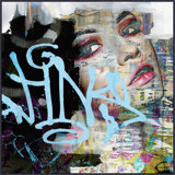 Graffiti Femme 1 Print by Lillian August