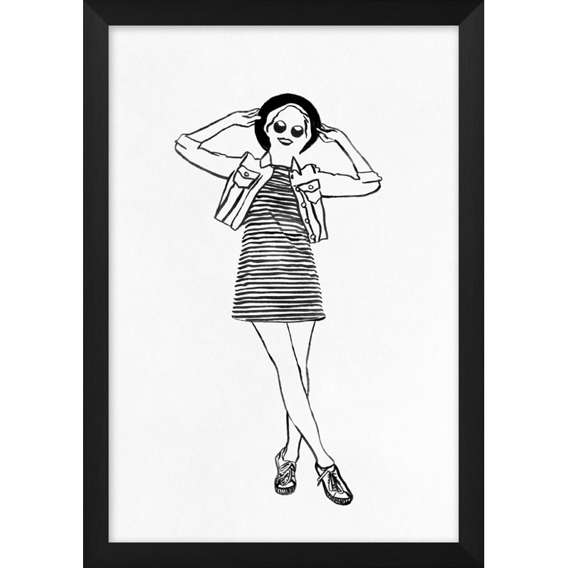 Striped 4 Print by Mat Sanders
