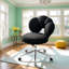 Chaise de bureau ajustable en tissu l 24,6 po x P 25,2 po x H 31,3 po Chairone-129455960