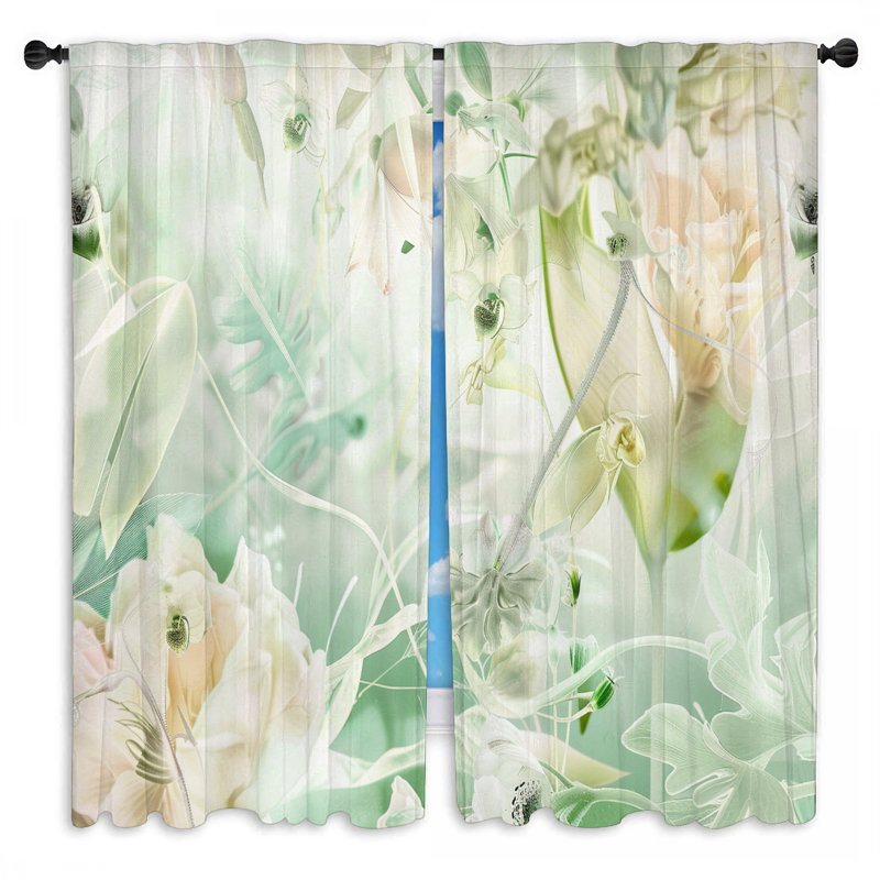 Natelle Room Darkening Curtain Pair, 56" W x 78" L