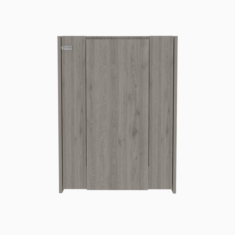 Bureau flottant rectangulaire l 23,57 po, Gris clair